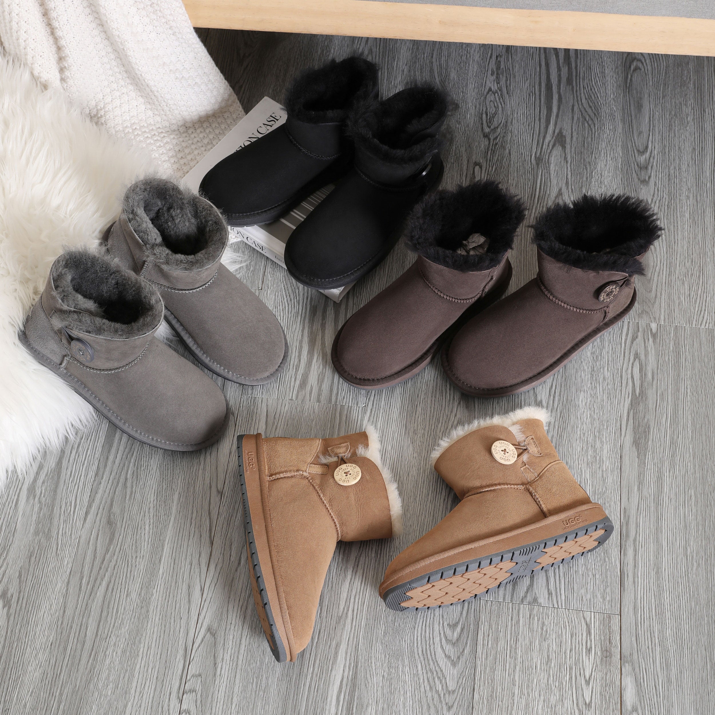 AUSTRALIAN SHEPHERD<sup>®</sup> Mini Button Boots