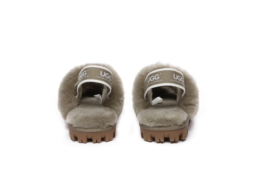 AUSTRALIAN SHEPHERD<sup>®</sup> Slingback Slippers Waffle Plus