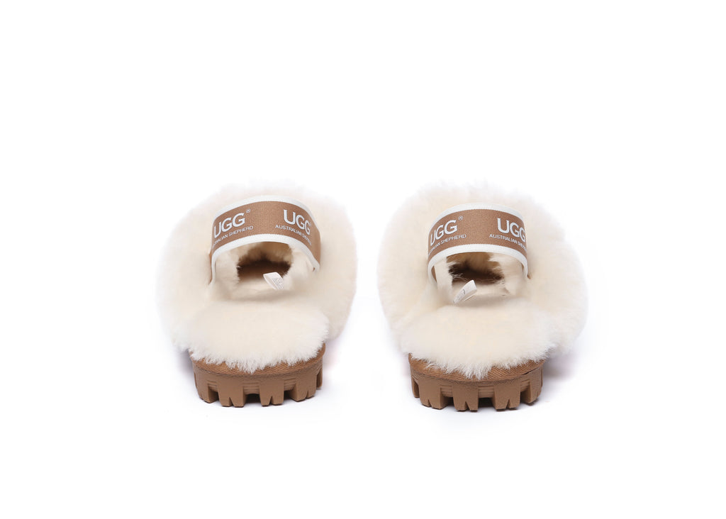 AUSTRALIAN SHEPHERD<sup>®</sup> Slingback Slippers Waffle Plus