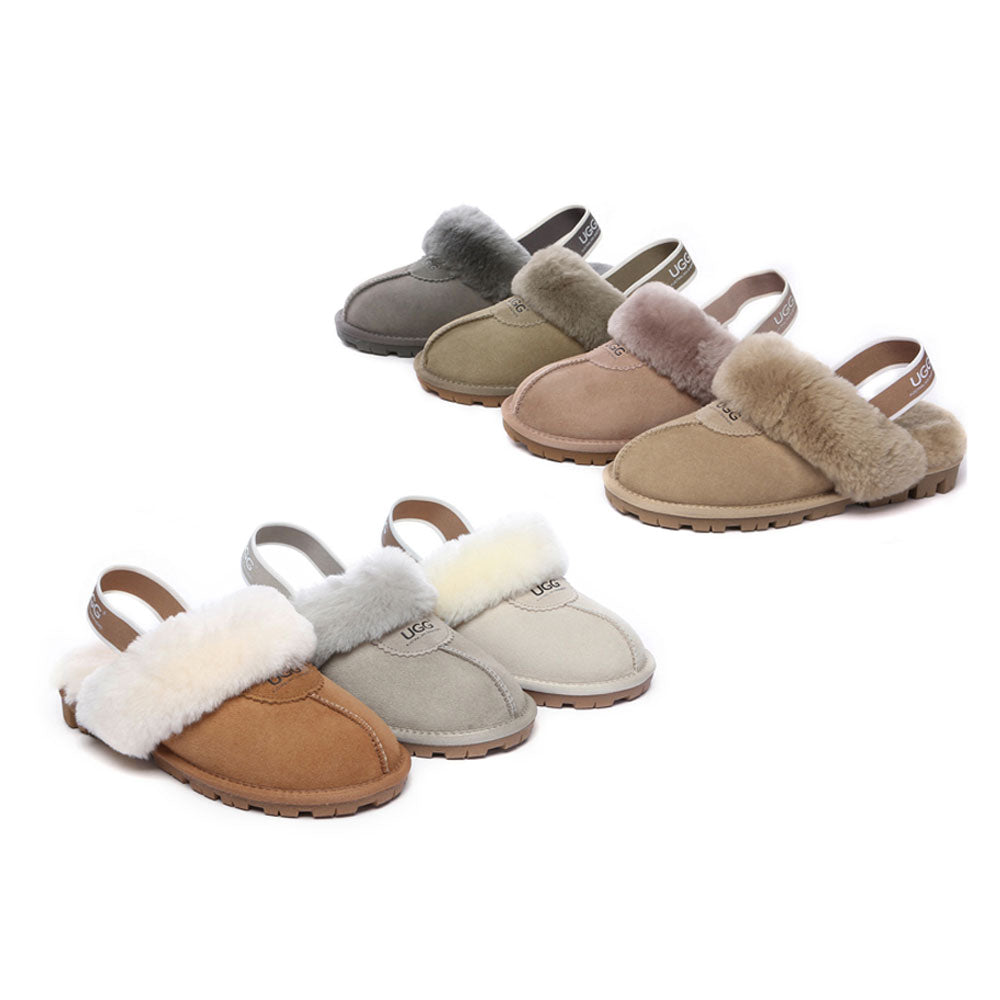 AUSTRALIAN SHEPHERD<sup>®</sup> Slingback Slippers Waffle Plus