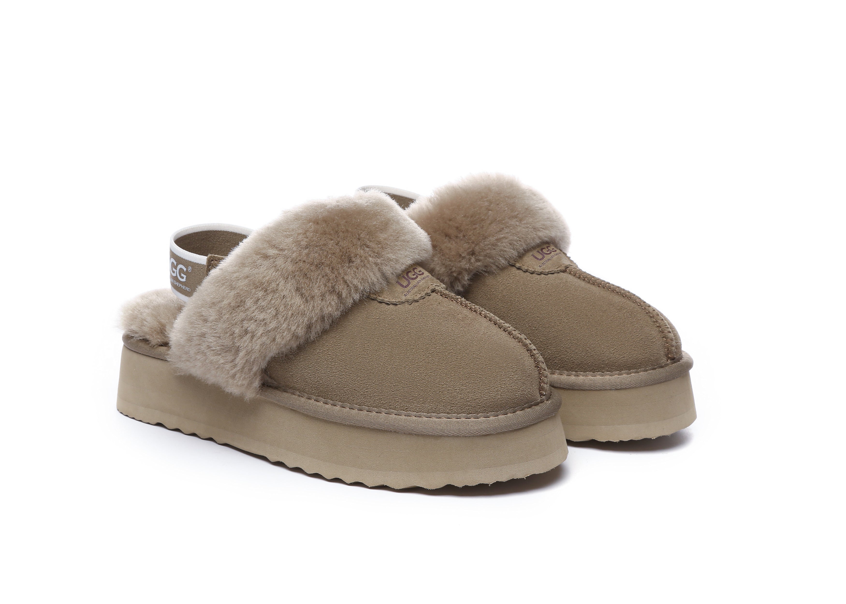 AUSTRALIAN SHEPHERD<sup>®</sup> Waffle Platform Slipper