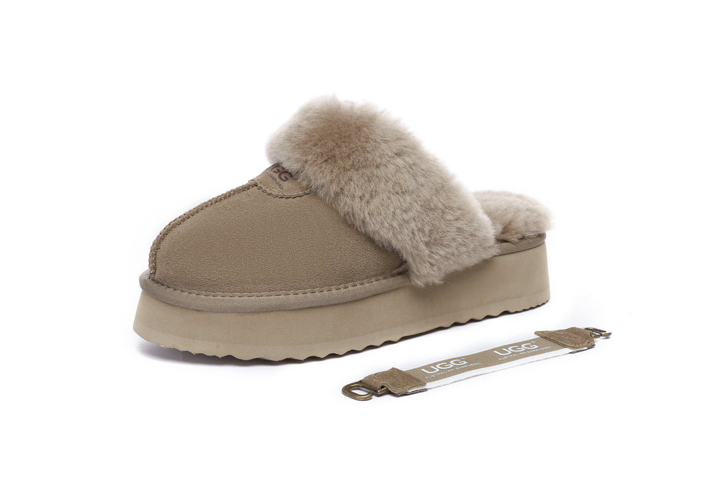 AUSTRALIAN SHEPHERD<sup>®</sup> Waffle Platform Slipper