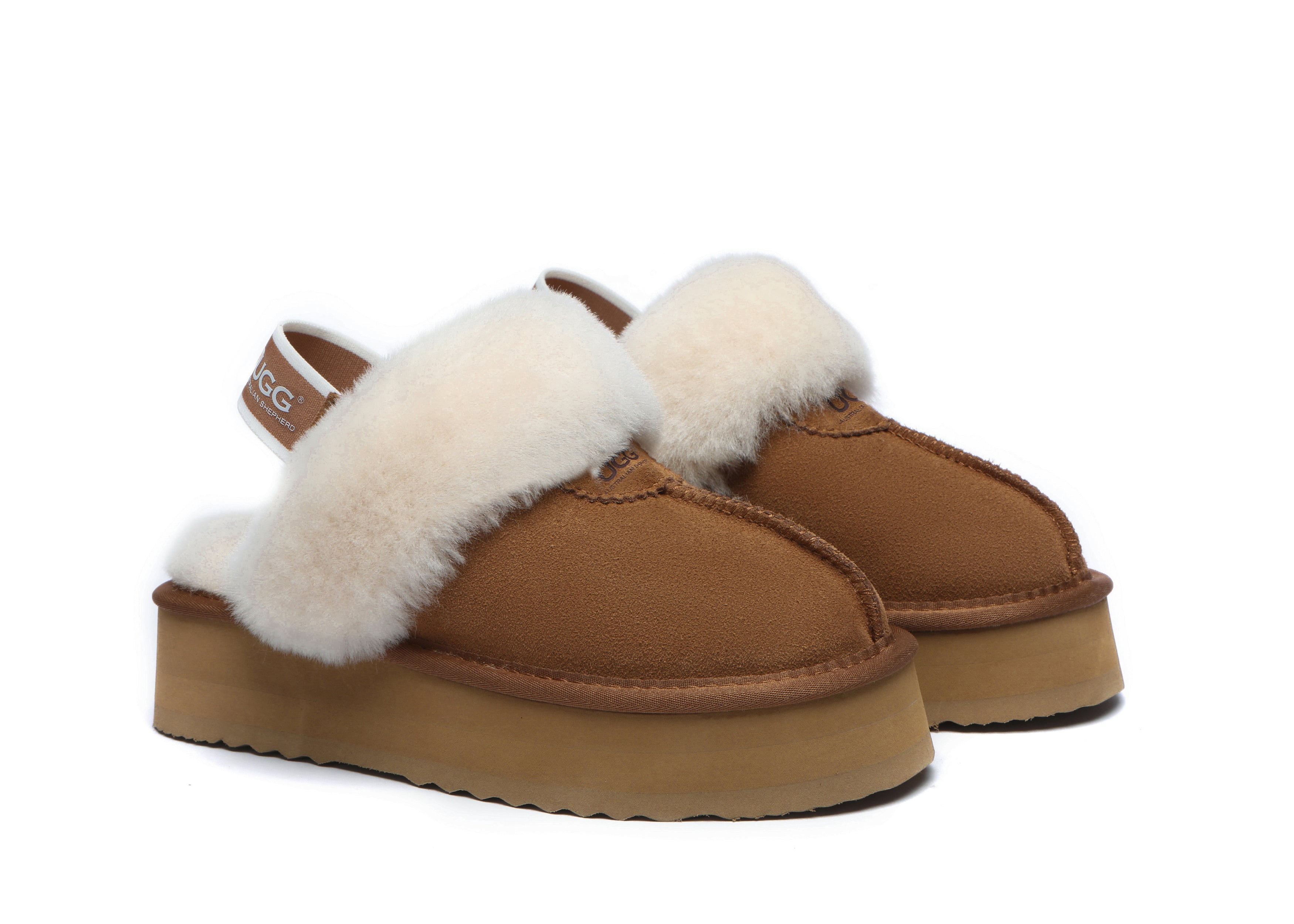 AUSTRALIAN SHEPHERD<sup>®</sup> Waffle Platform Slipper