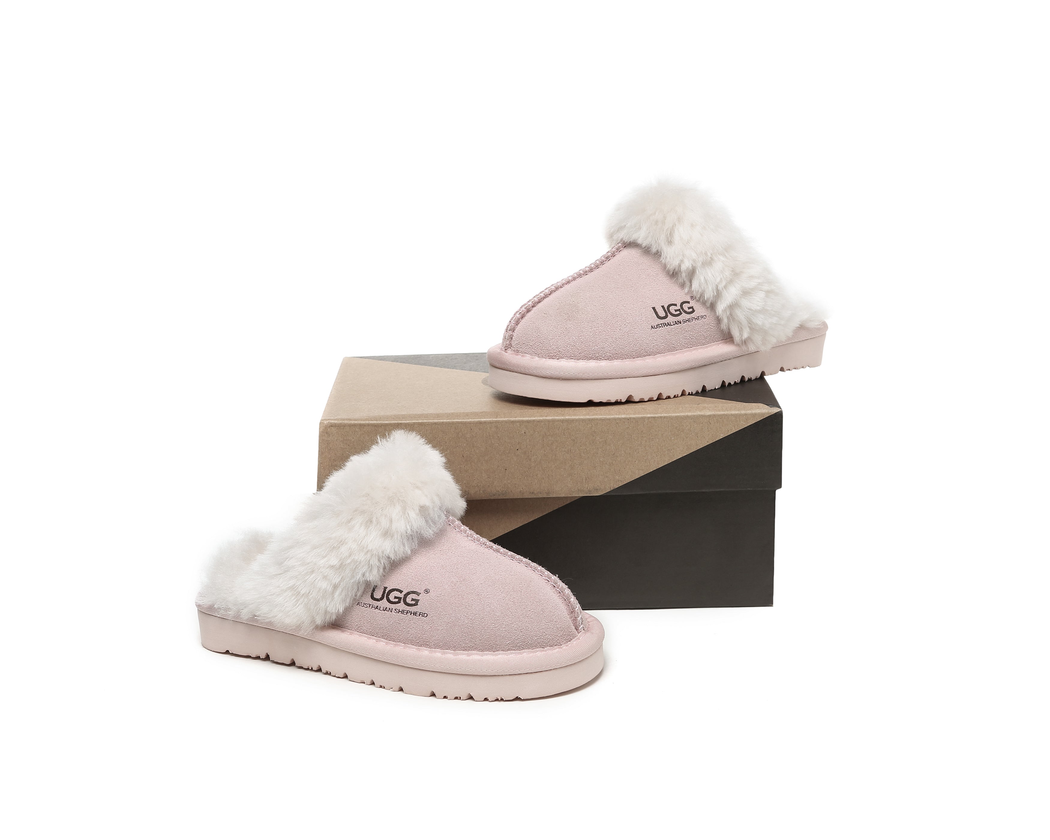 AUSTRALIAN SHEPHERD<sup>®</sup> Kids Wool Slippers Muffin