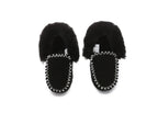 AUSTRALIAN SHEPHERD<sup>®</sup> Kids Wool Ankle Slippers Popo Moccasin