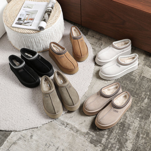 AUSTRALIAN SHEPHERD<sup>®</sup> Ankle Platform Tazzy Slippers Hippie