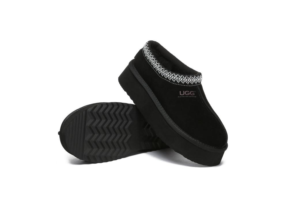 AUSTRALIAN SHEPHERD<sup>®</sup> Ankle Platform Tazzy Slippers Hippie