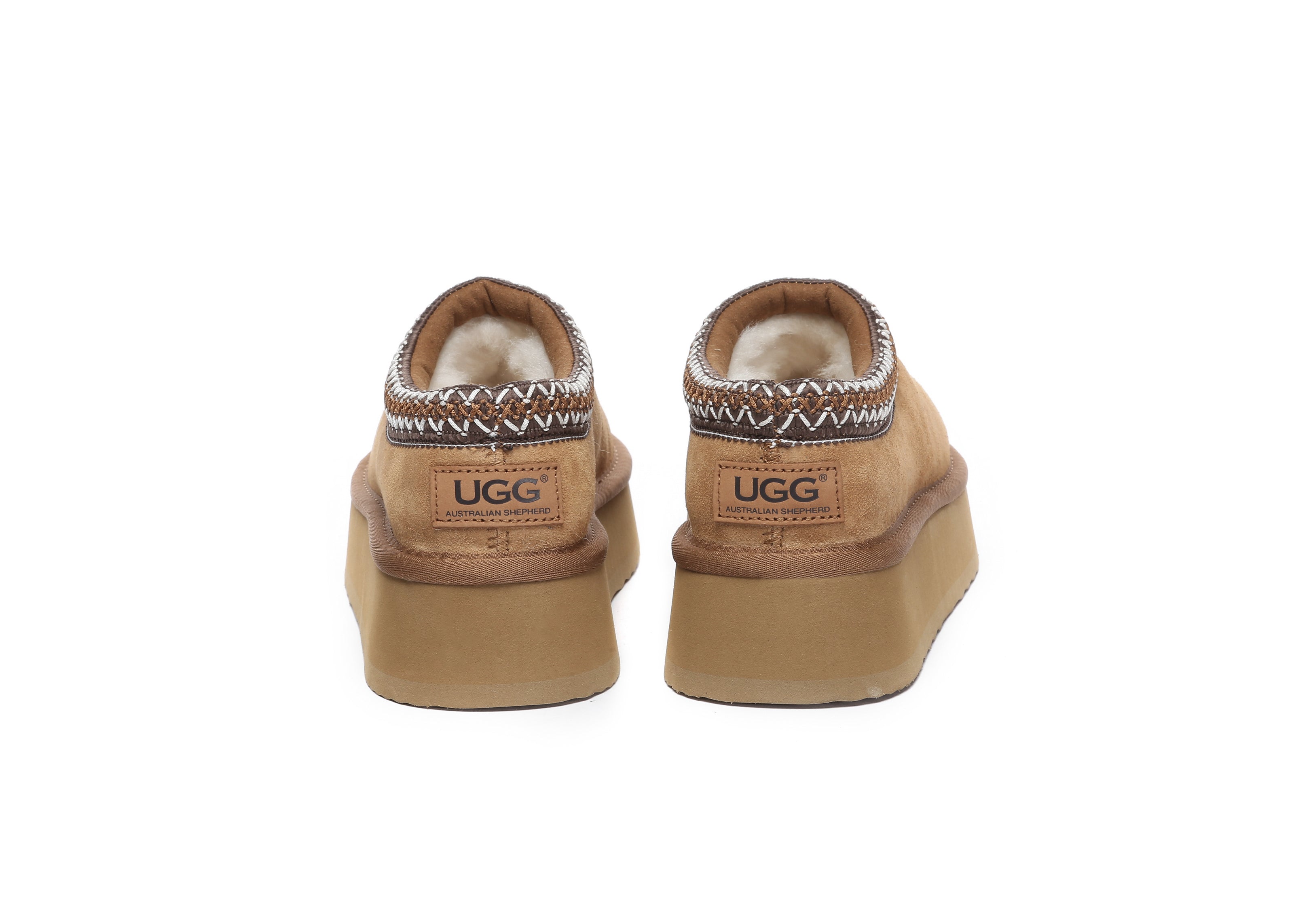 AUSTRALIAN SHEPHERD<sup>®</sup> Ankle Platform Tazzy Slippers Hippie