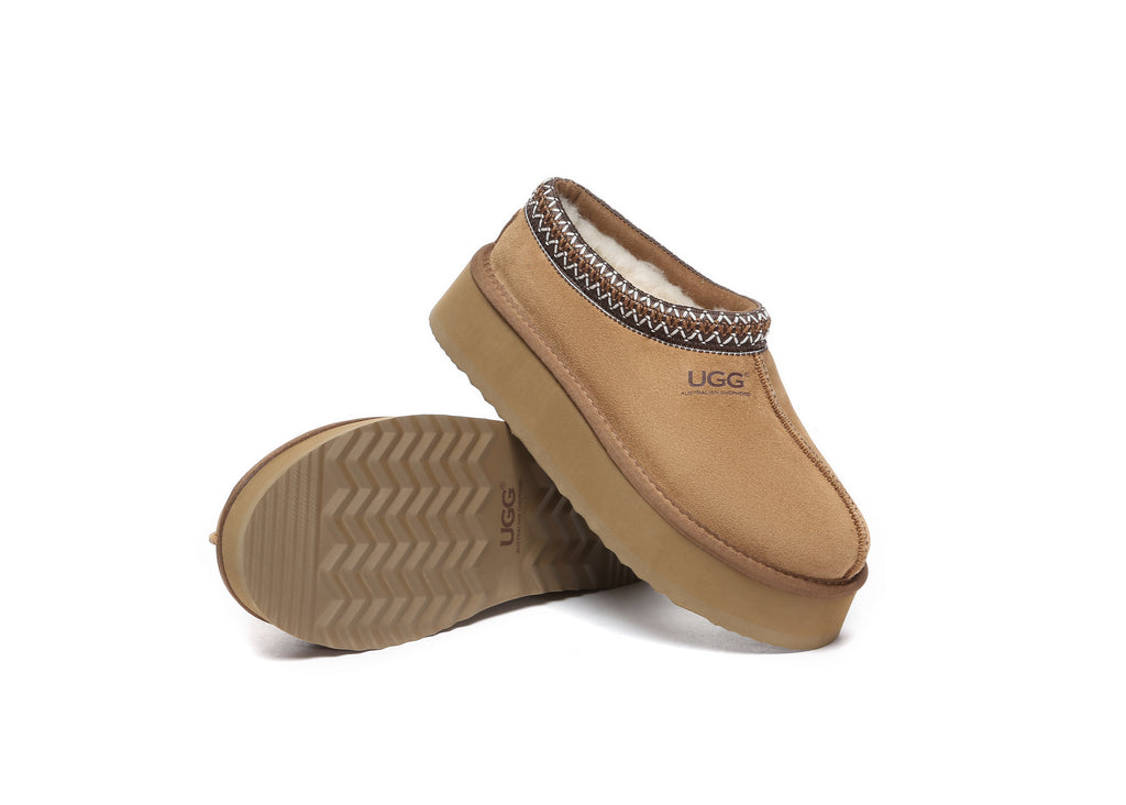 AUSTRALIAN SHEPHERD<sup>®</sup> Ankle Platform Tazzy Slippers Hippie