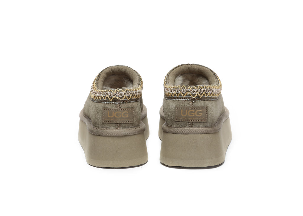 AUSTRALIAN SHEPHERD<sup>®</sup> Ankle Platform Tazzy Slippers Hippie