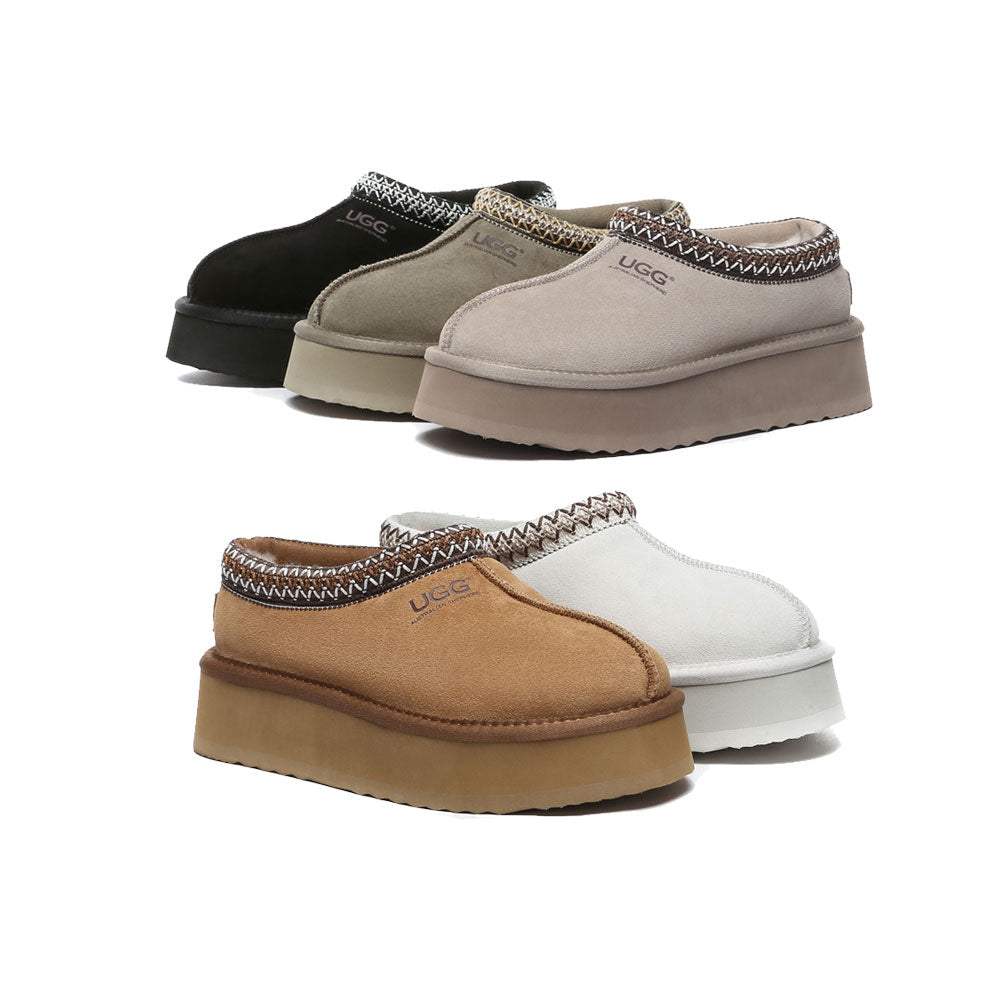 AUSTRALIAN SHEPHERD<sup>®</sup> Ankle Platform Tazzy Slippers Hippie