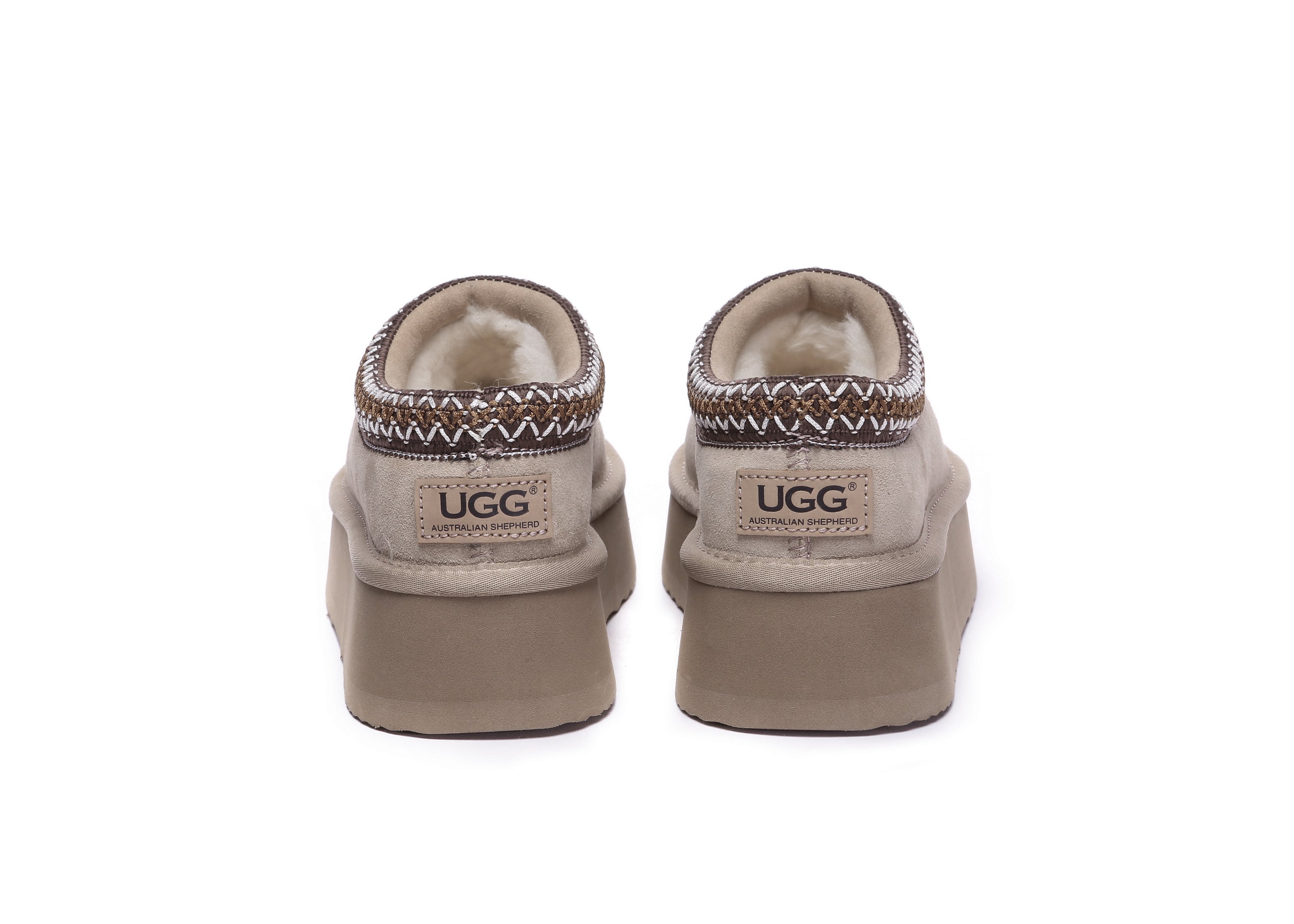 AUSTRALIAN SHEPHERD<sup>®</sup> Ankle Platform Tazzy Slippers Hippie