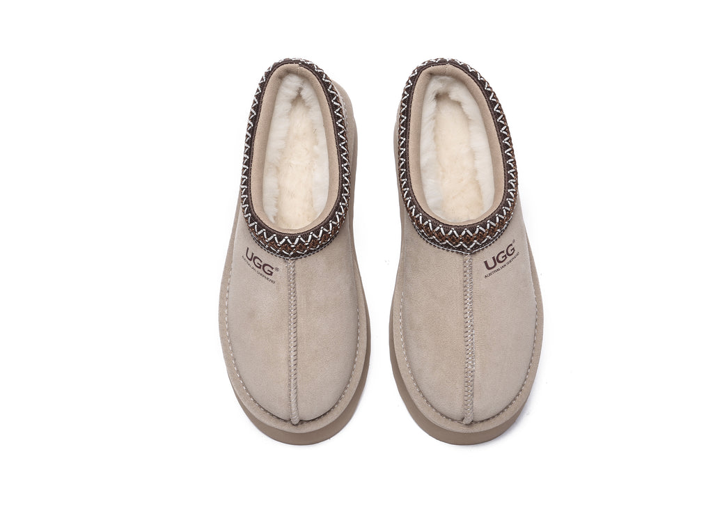 AUSTRALIAN SHEPHERD<sup>®</sup> Ankle Platform Tazzy Slippers Hippie