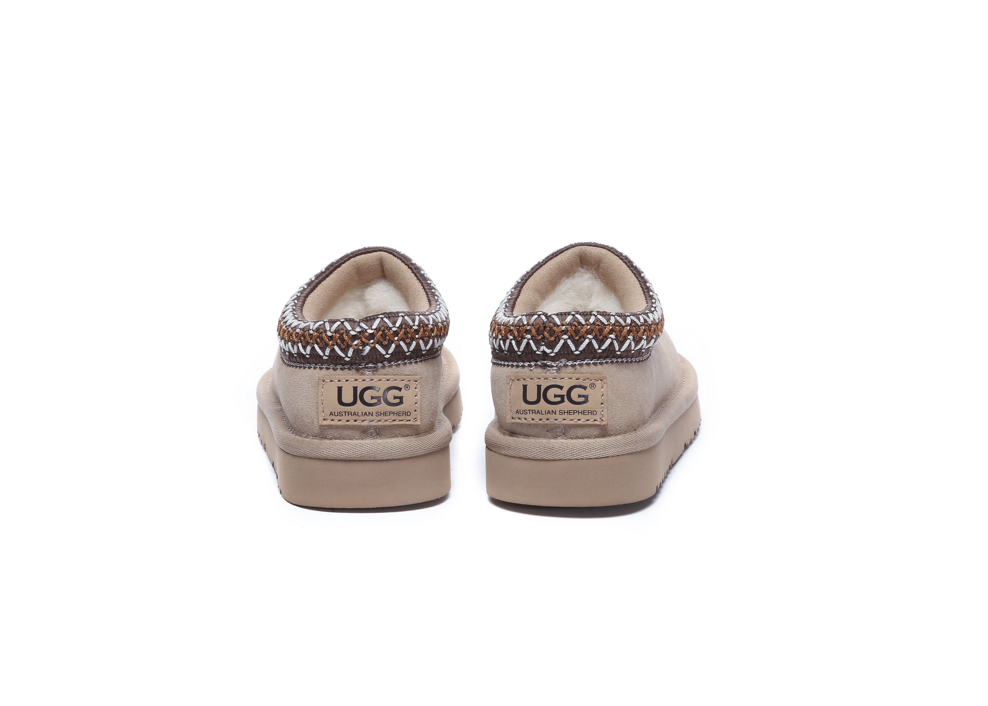 AUSTRALIAN SHEPHERD<sup>®</sup> Kids Sheepskin Wool Ankle Tazzy Slippers Hippie