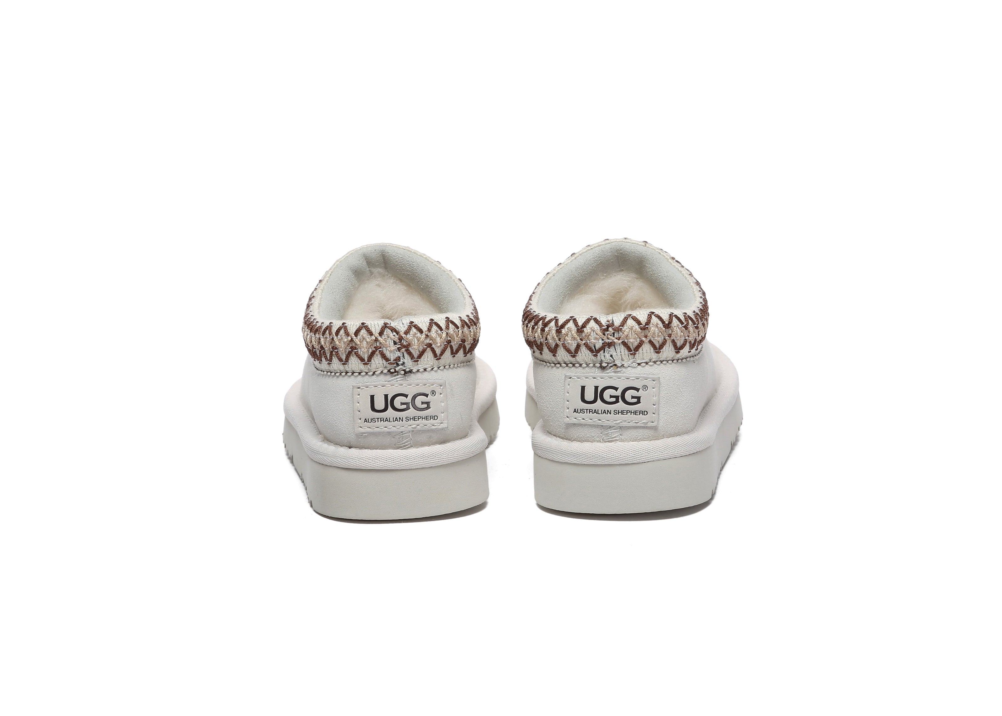 AUSTRALIAN SHEPHERD<sup>®</sup> Kids Sheepskin Wool Ankle Tazzy Slippers Hippie