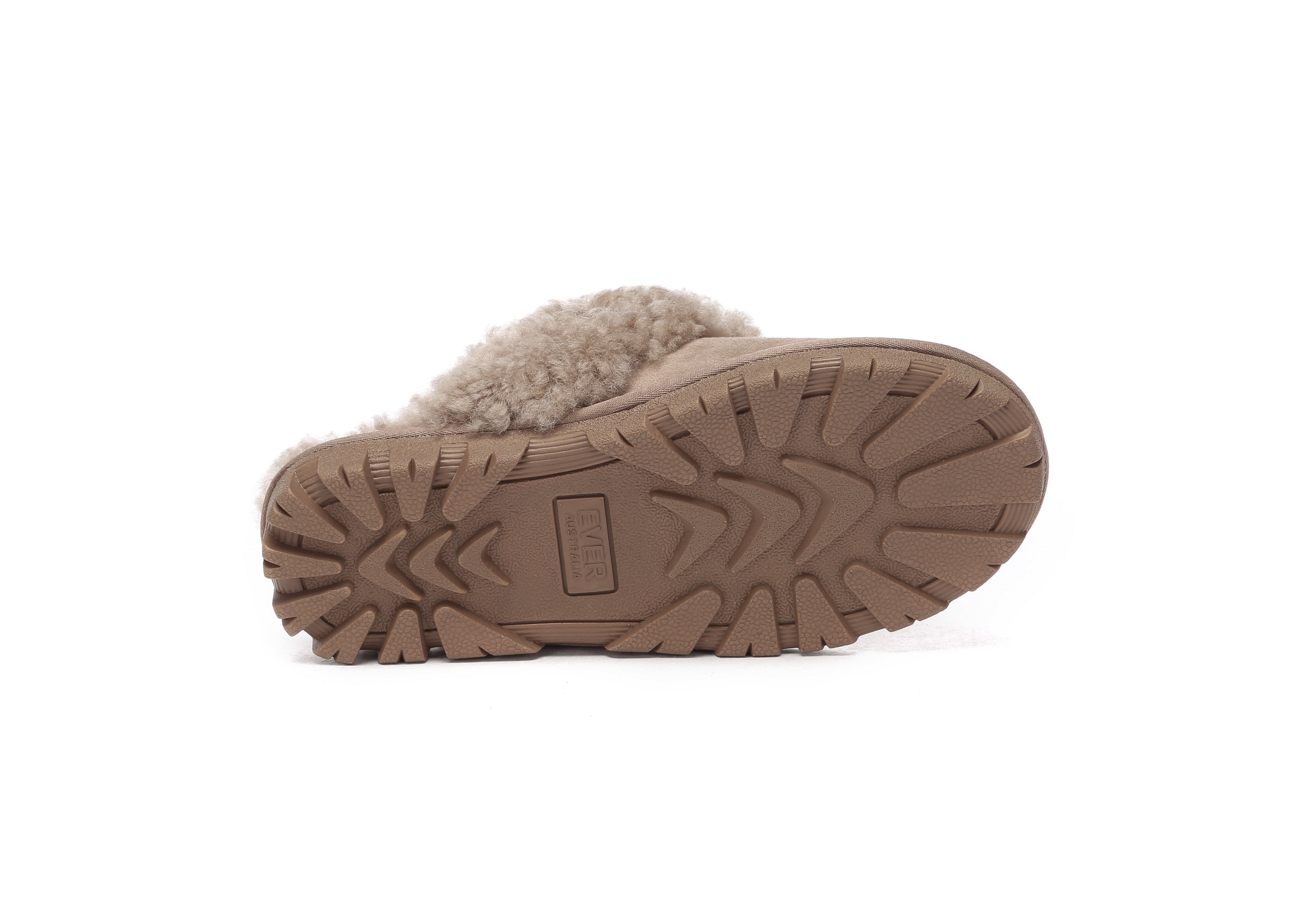 AUSTRALIAN SHEPHERD<sup>®</sup> Double Faced Sheepskin Wool Slippers Waffle Curly