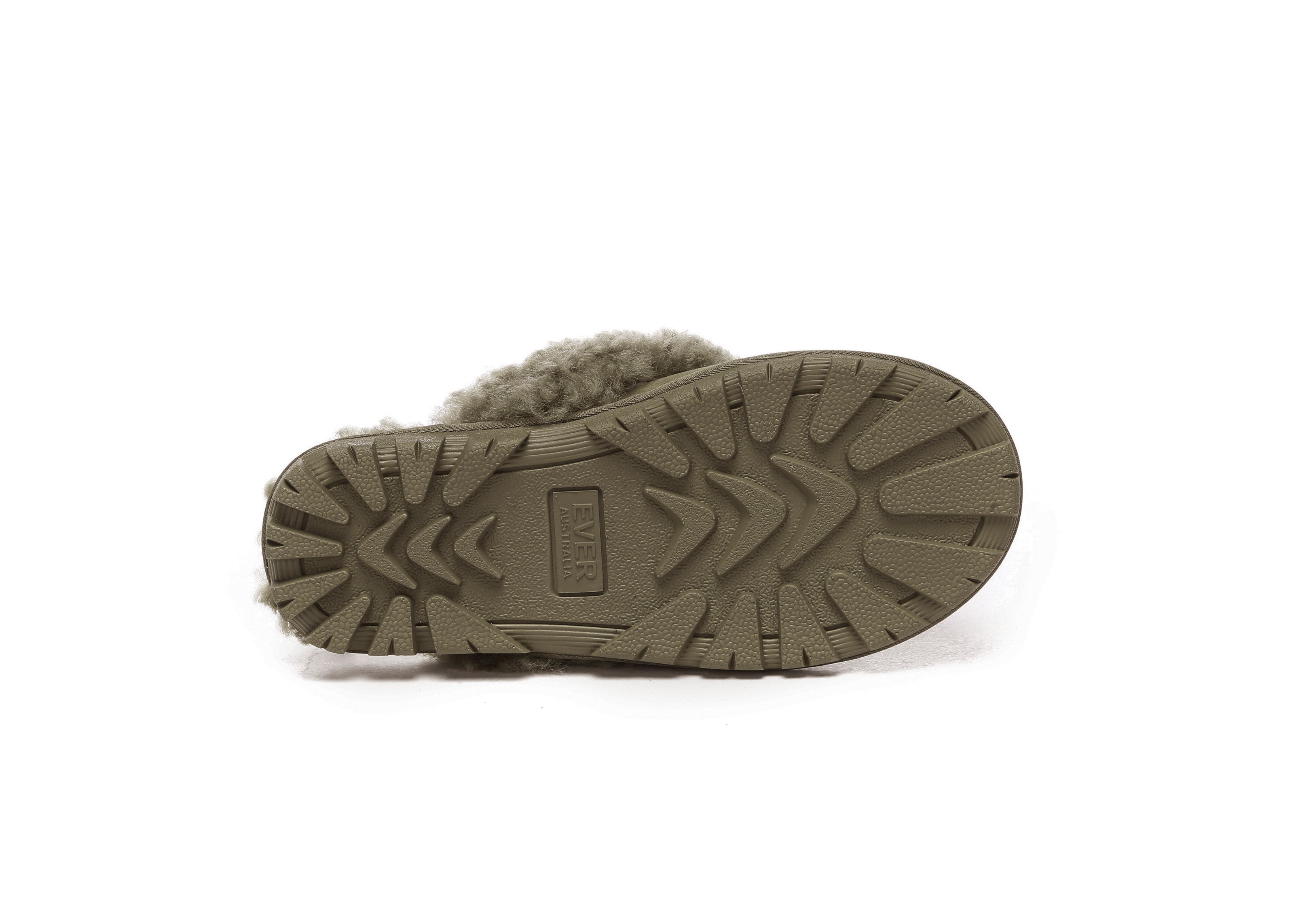 AUSTRALIAN SHEPHERD<sup>®</sup> Double Faced Sheepskin Wool Slippers Waffle Curly