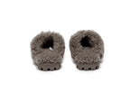 AUSTRALIAN SHEPHERD<sup>®</sup> Double Faced Sheepskin Wool Slippers Waffle Curly