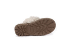 AUSTRALIAN SHEPHERD<sup>®</sup> Double Faced Sheepskin Wool Slippers Waffle Curly