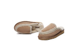 AUSTRALIAN SHEPHERD<sup>®</sup> Women Sheepskin Wool Knitted Slippers Sophia