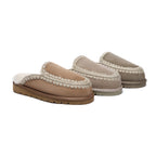 AUSTRALIAN SHEPHERD<sup>®</sup> Women Sheepskin Wool Knitted Slippers Sophia