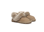 AUSTRALIAN SHEPHERD<sup>®</sup> Fluffy Strap Slingback Slippers