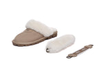 AUSTRALIAN SHEPHERD<sup>®</sup> Fluffy Strap Slingback Slippers