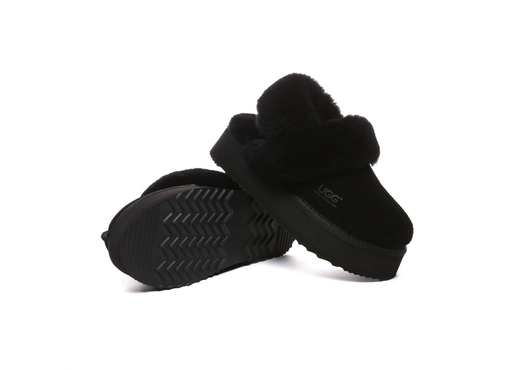 AUSTRALIAN SHEPHERD<sup>®</sup> Strap Slingback Platform Slippers Musa