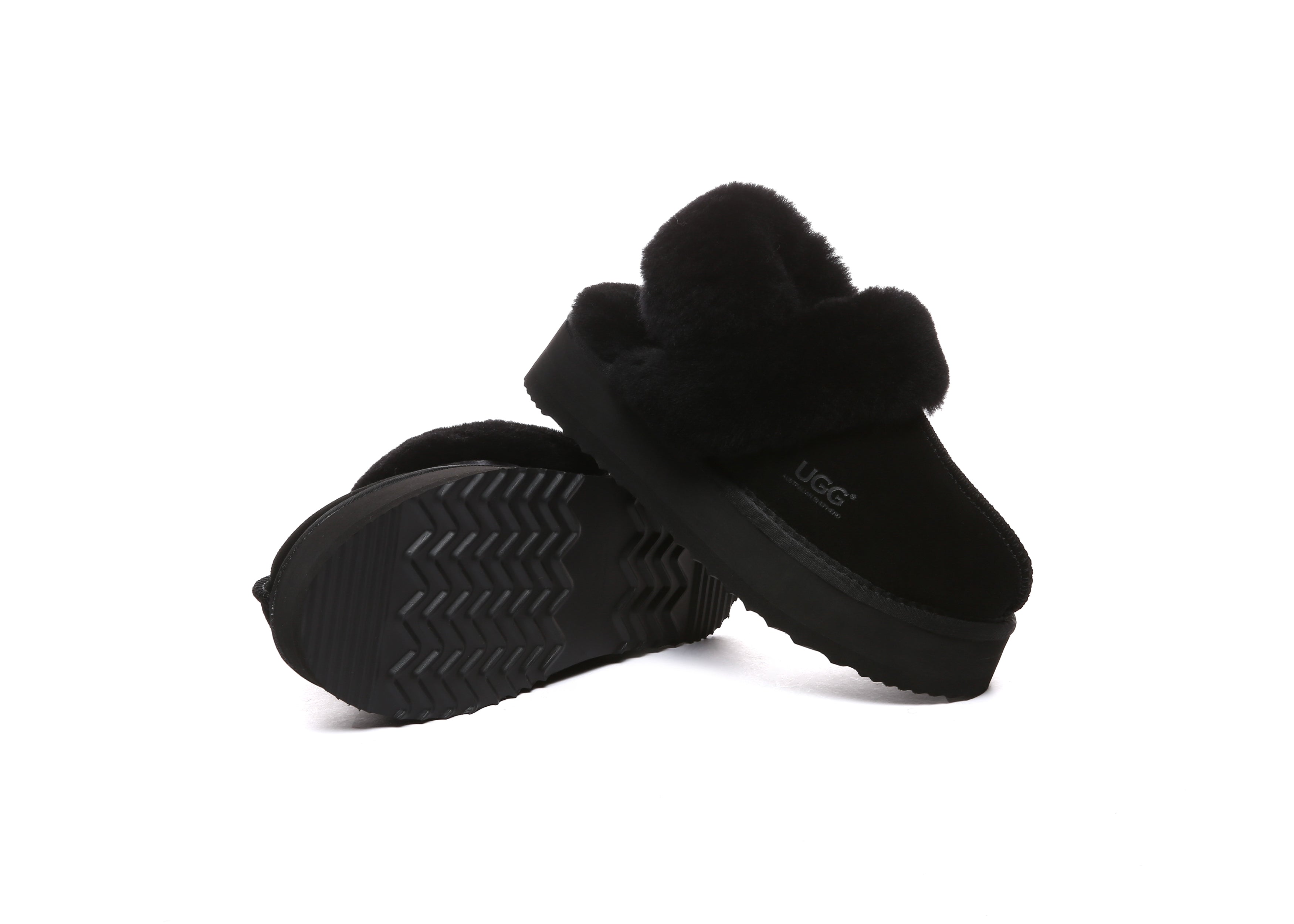 AUSTRALIAN SHEPHERD<sup>®</sup> Strap Slingback Platform Slippers Musa