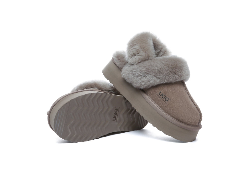 AUSTRALIAN SHEPHERD<sup>®</sup> Strap Slingback Platform Slippers Musa