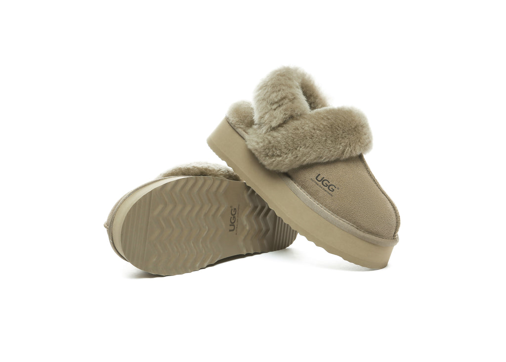 AUSTRALIAN SHEPHERD<sup>®</sup> Strap Slingback Platform Slippers Musa