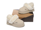 AUSTRALIAN SHEPHERD<sup>®</sup> Strap Slingback Platform Slippers Musa