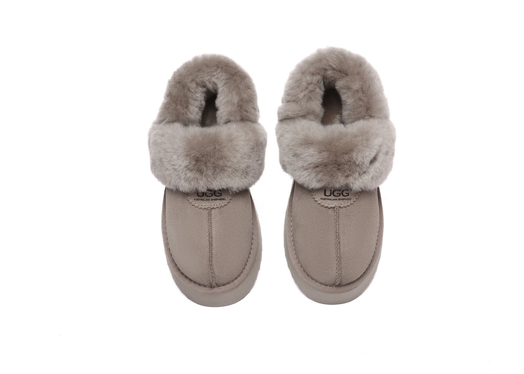 AUSTRALIAN SHEPHERD<sup>®</sup> Strap Slingback Platform Slippers Fulla