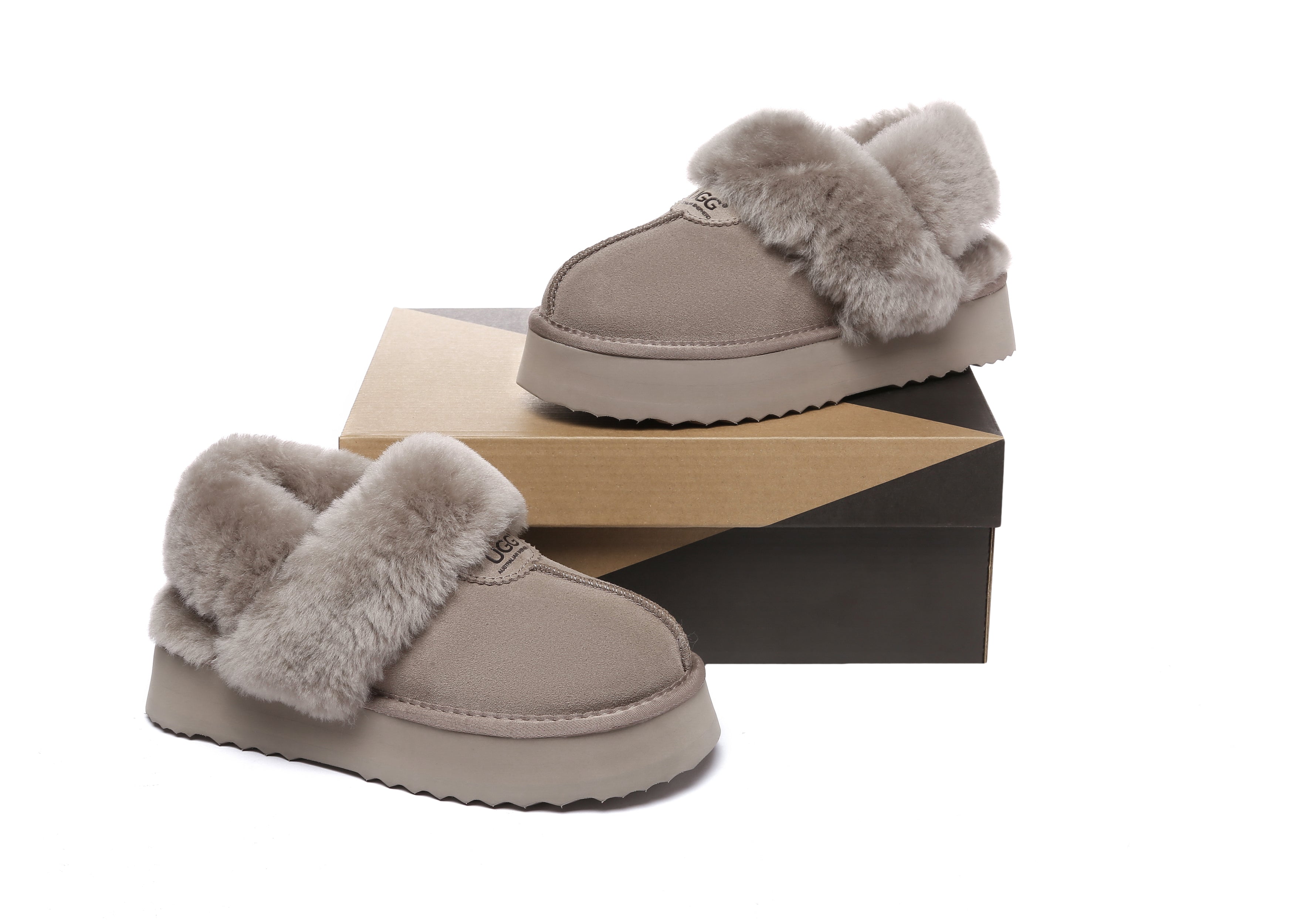 AUSTRALIAN SHEPHERD<sup>®</sup> Strap Slingback Platform Slippers Fulla