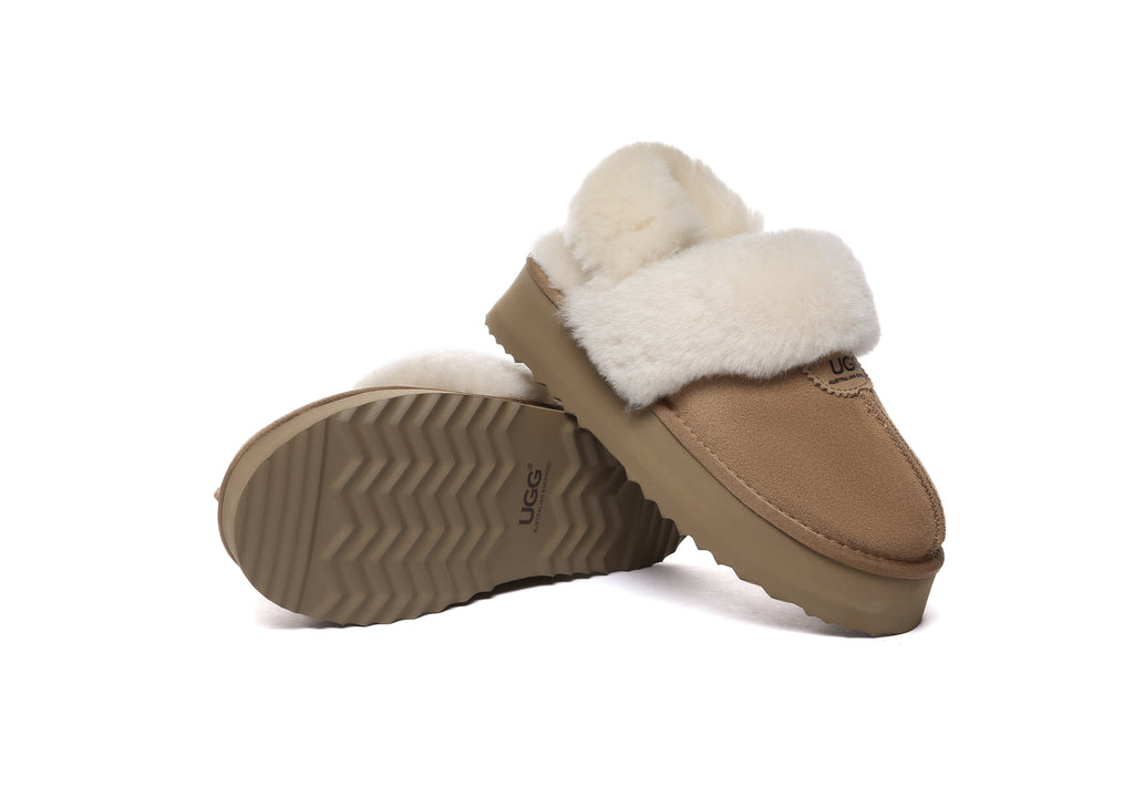 AUSTRALIAN SHEPHERD<sup>®</sup> Strap Slingback Platform Slippers Fulla