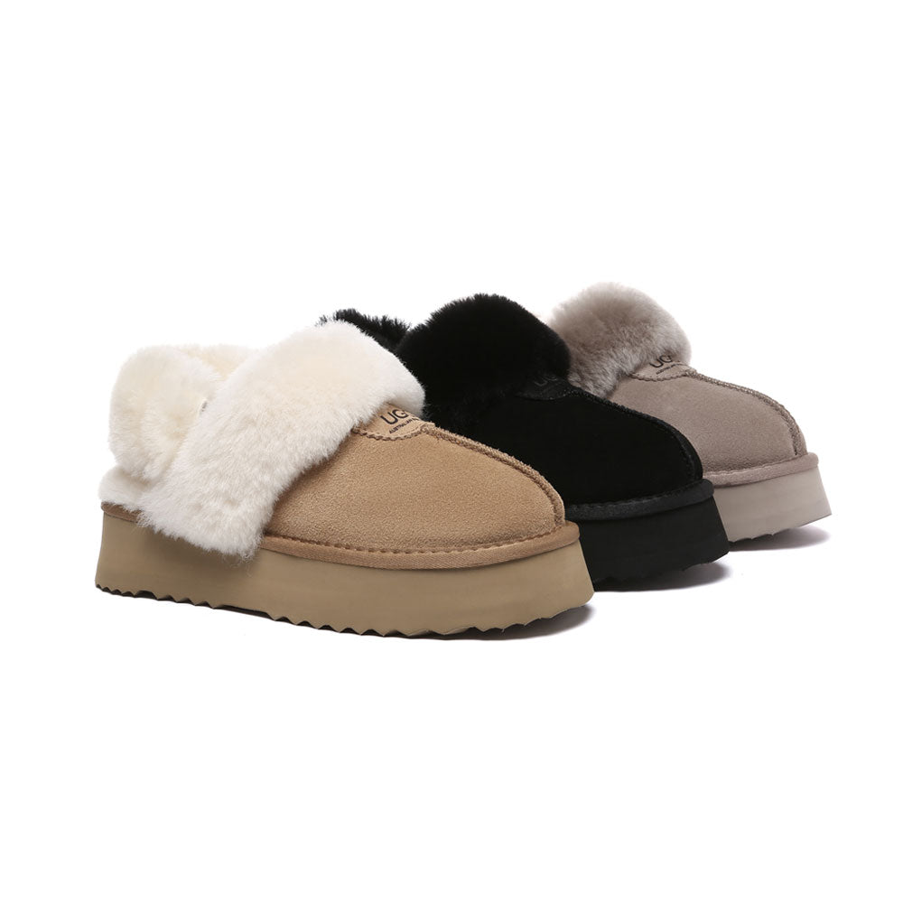 AUSTRALIAN SHEPHERD<sup>®</sup> Strap Slingback Platform Slippers Fulla