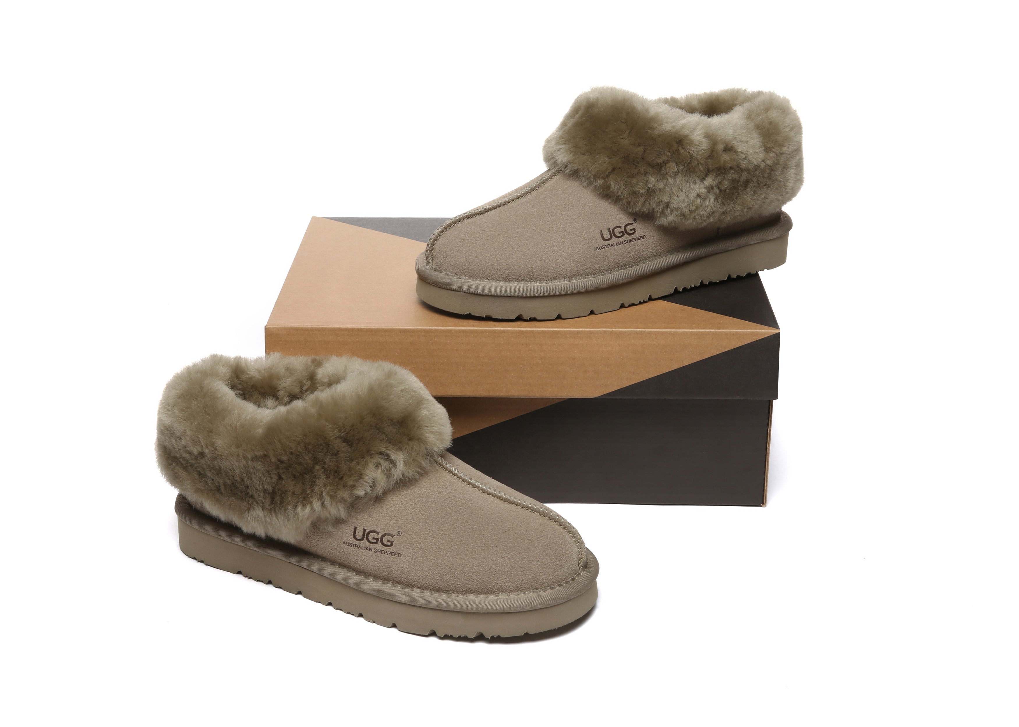 AUSTRALIAN SHEPHERD<sup>®</sup> Wool Ankle Homey Special Slippers