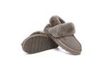 AUSTRALIAN SHEPHERD<sup>®</sup> Removable Wool Strap Slingback Muffin Fluffy