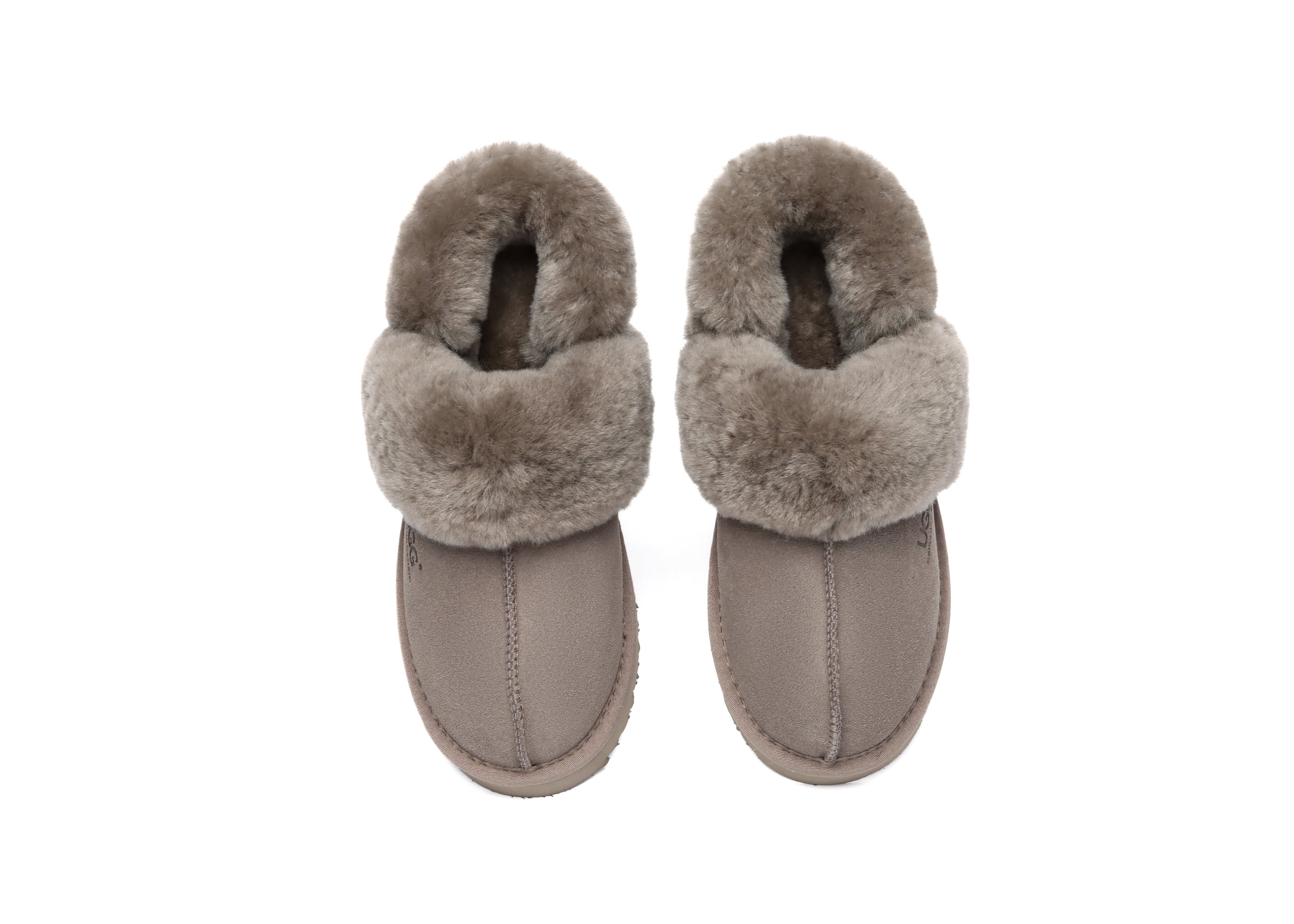 AUSTRALIAN SHEPHERD<sup>®</sup> Removable Wool Strap Slingback Muffin Fluffy