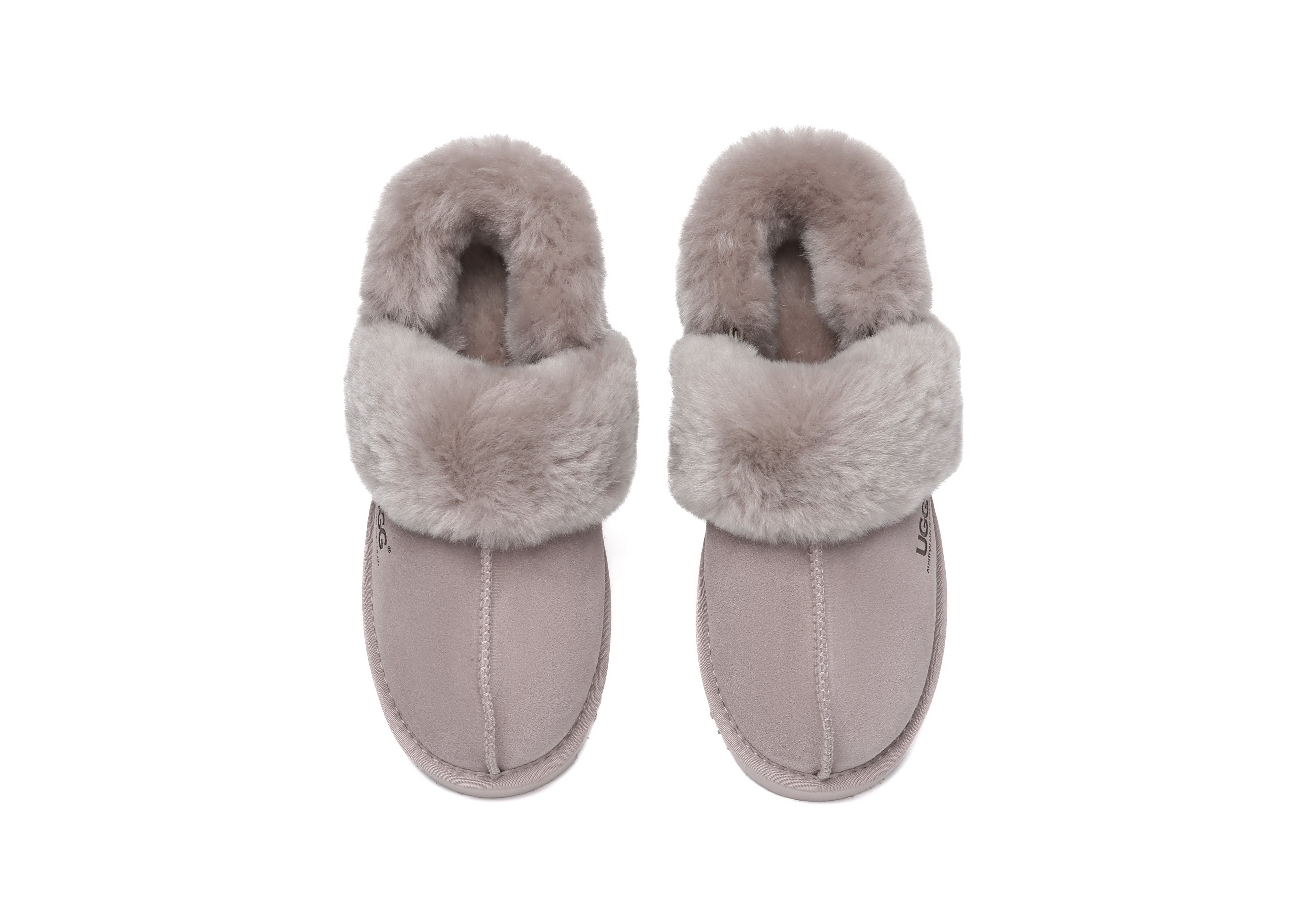 AUSTRALIAN SHEPHERD<sup>®</sup> Removable Wool Strap Slingback Muffin Fluffy