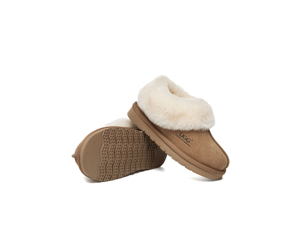 AUSTRALIAN SHEPHERD<sup>®</sup> Kids Sheepskin Wool Ankle Homey