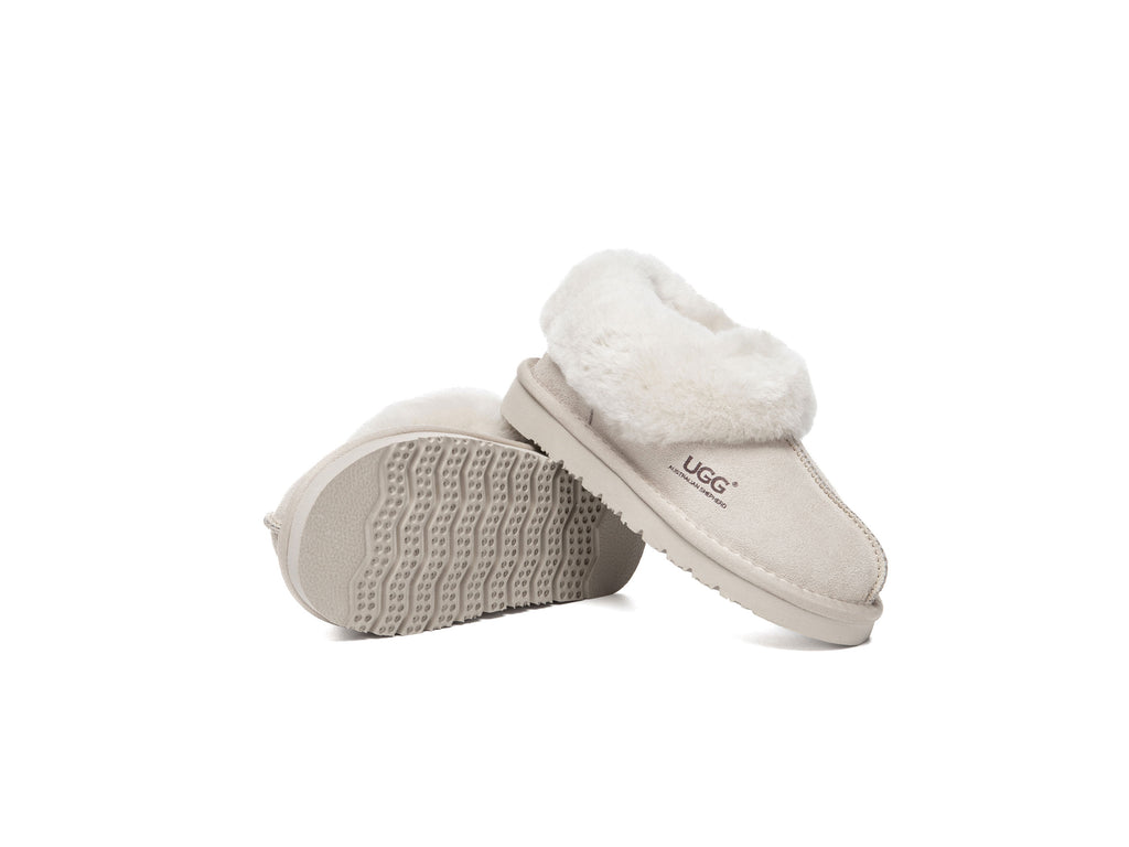 AUSTRALIAN SHEPHERD<sup>®</sup> Kids Sheepskin Wool Ankle Homey