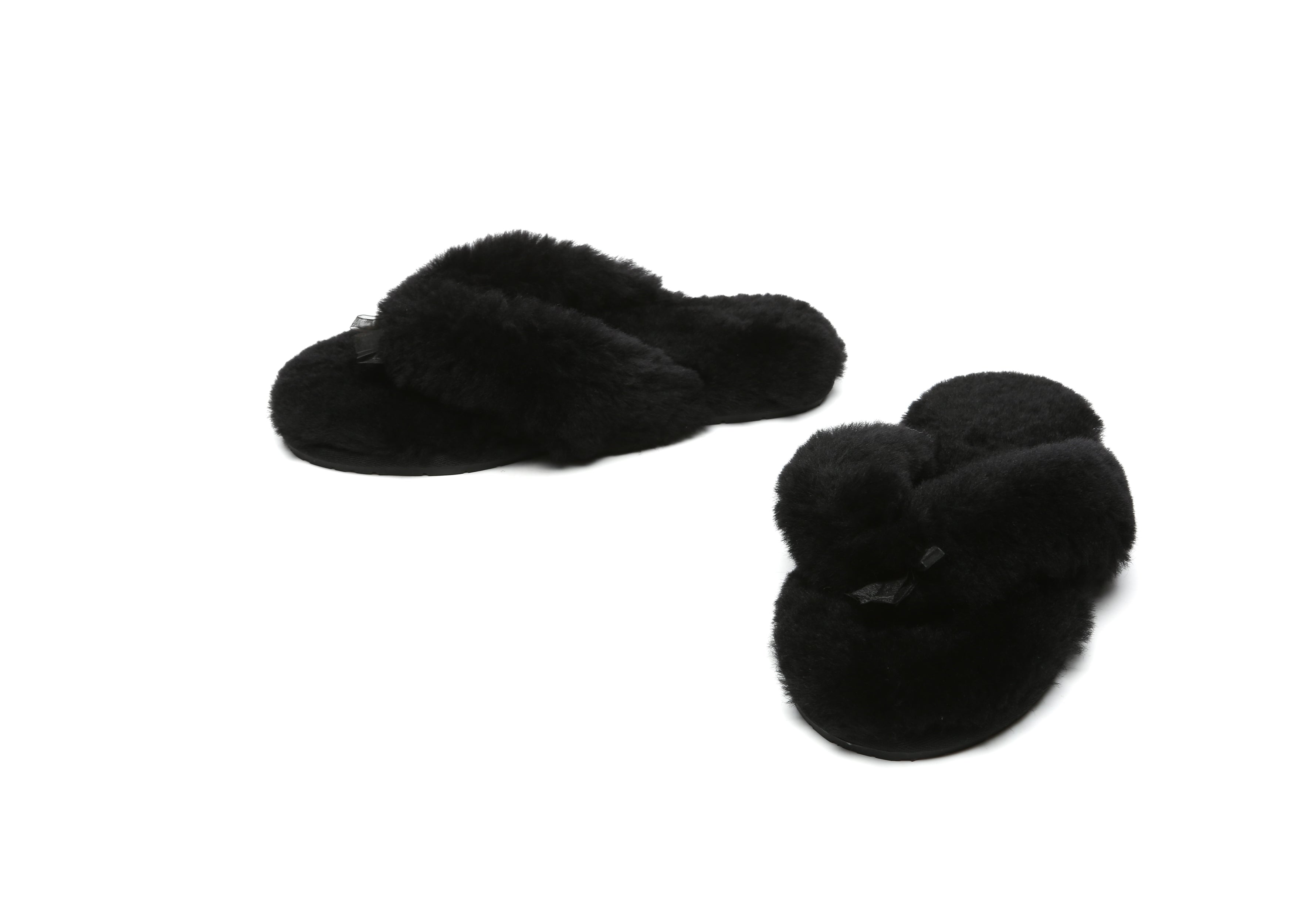 AUSTRALIAN SHEPHERD<sup>®</sup> UGG Thongs Women Fluffy Slides Farah