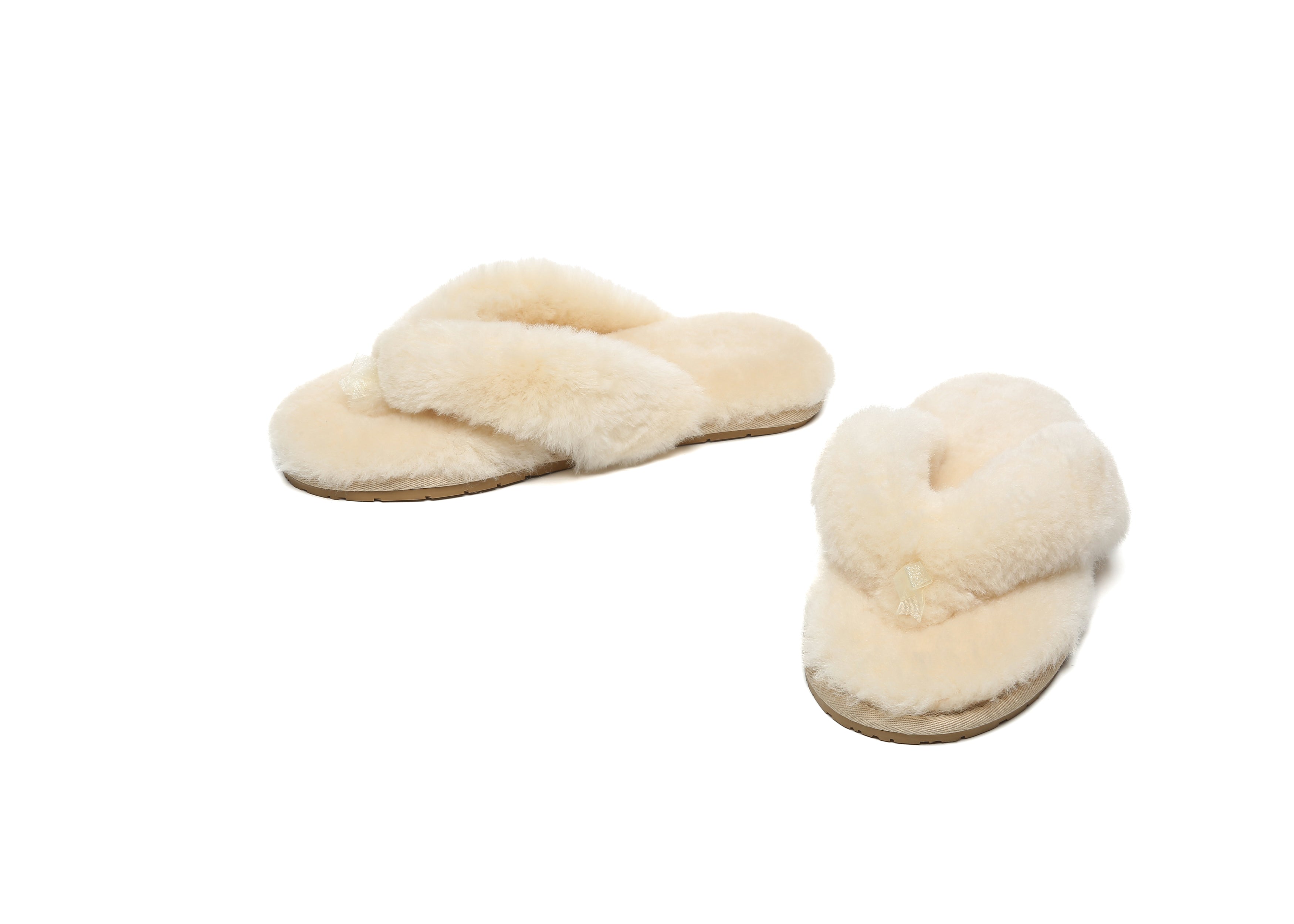 AUSTRALIAN SHEPHERD<sup>®</sup> UGG Thongs Women Fluffy Slides Farah