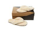 AUSTRALIAN SHEPHERD<sup>®</sup> UGG Thongs Women Fluffy Slides Farah