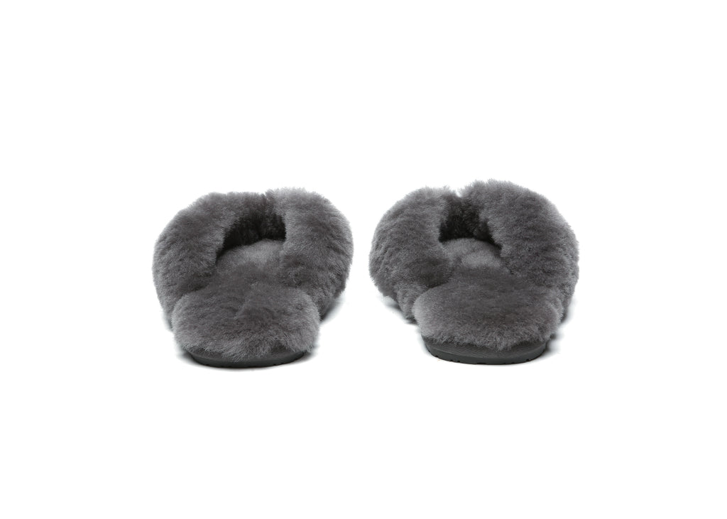 AUSTRALIAN SHEPHERD<sup>®</sup> UGG Thongs Women Fluffy Slides Farah