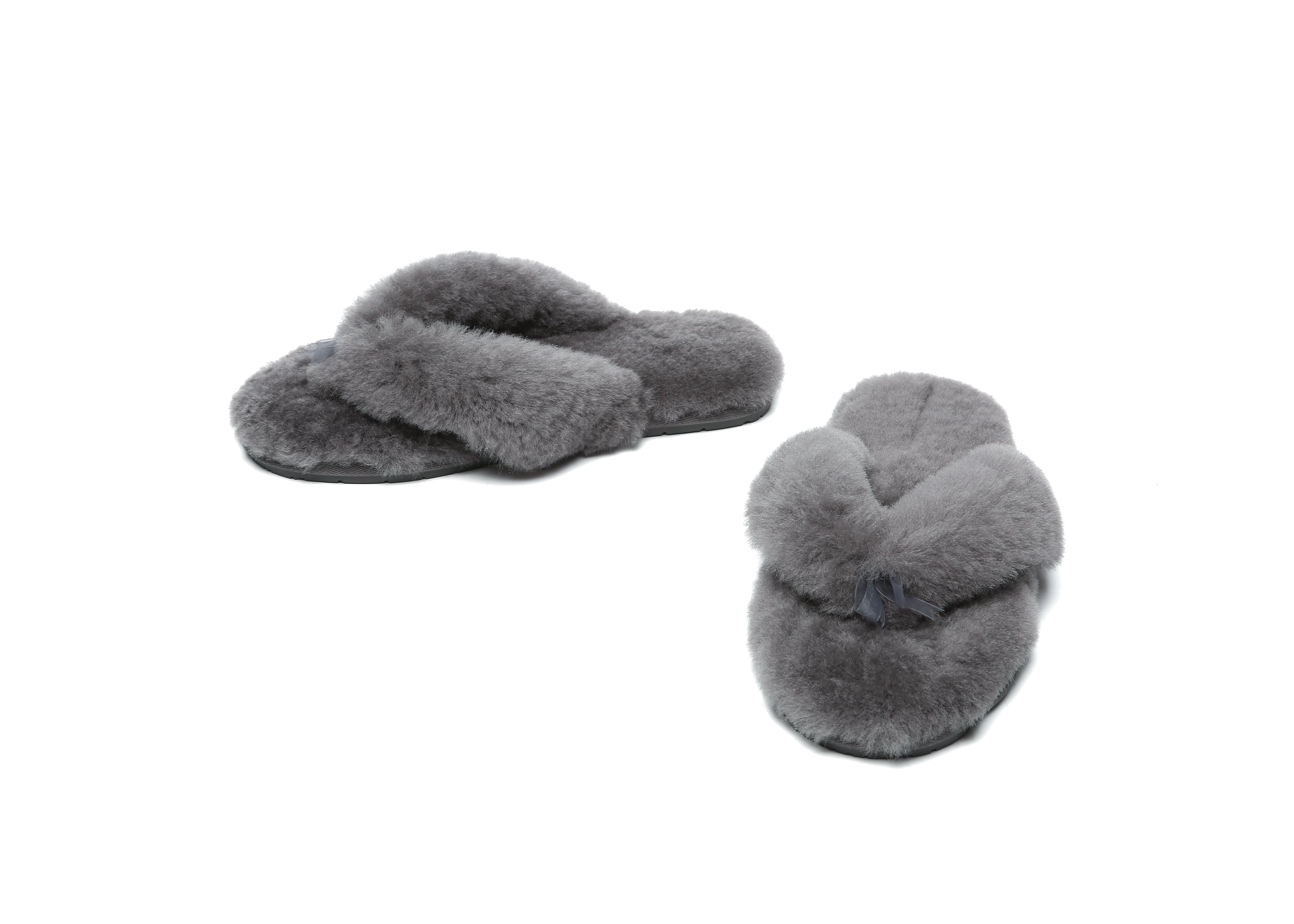 AUSTRALIAN SHEPHERD<sup>®</sup> UGG Thongs Women Fluffy Slides Farah