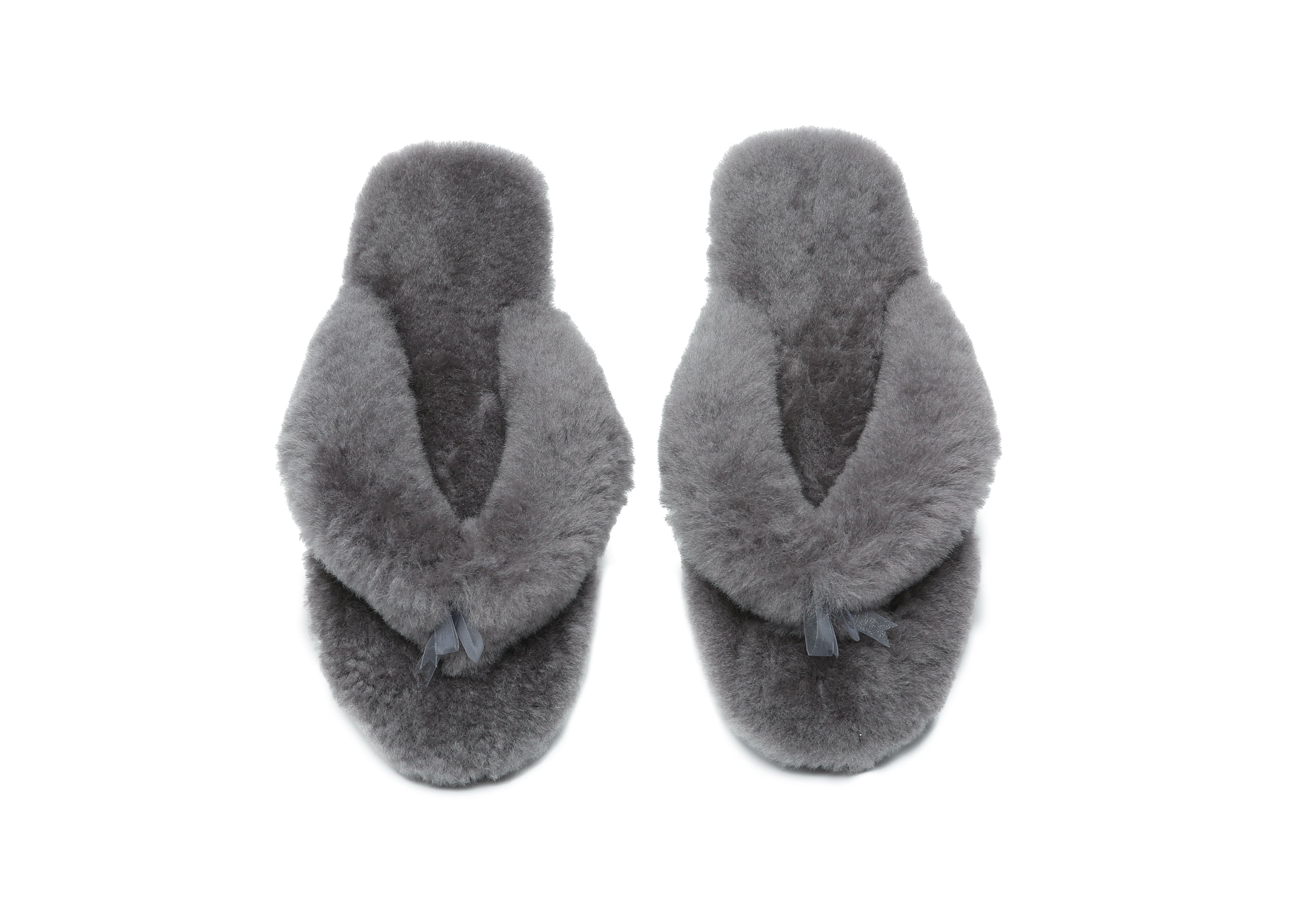 AUSTRALIAN SHEPHERD<sup>®</sup> UGG Thongs Women Fluffy Slides Farah