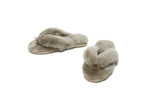 AUSTRALIAN SHEPHERD<sup>®</sup> UGG Thongs Women Fluffy Slides Farah
