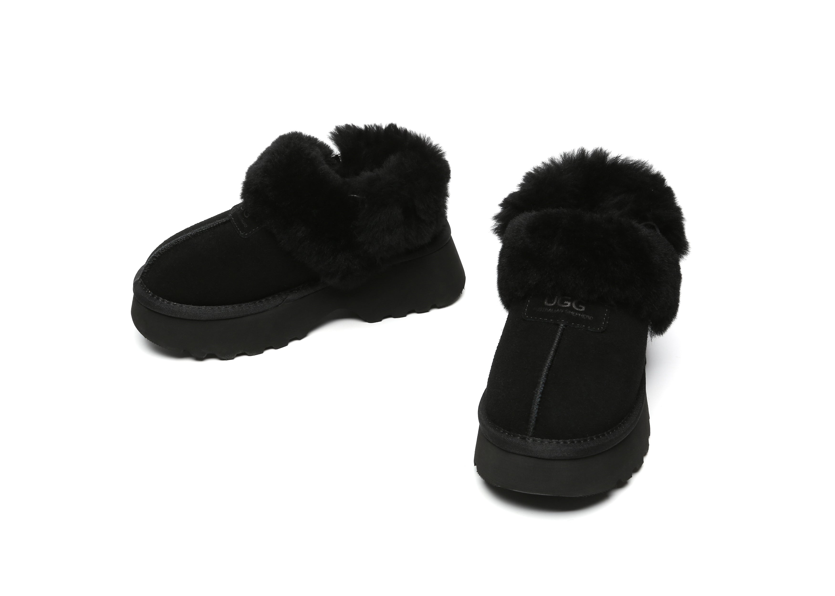 AUSTRALIAN SHEPHERD<sup>®</sup> Strap Slingback Chunky Platform Muna